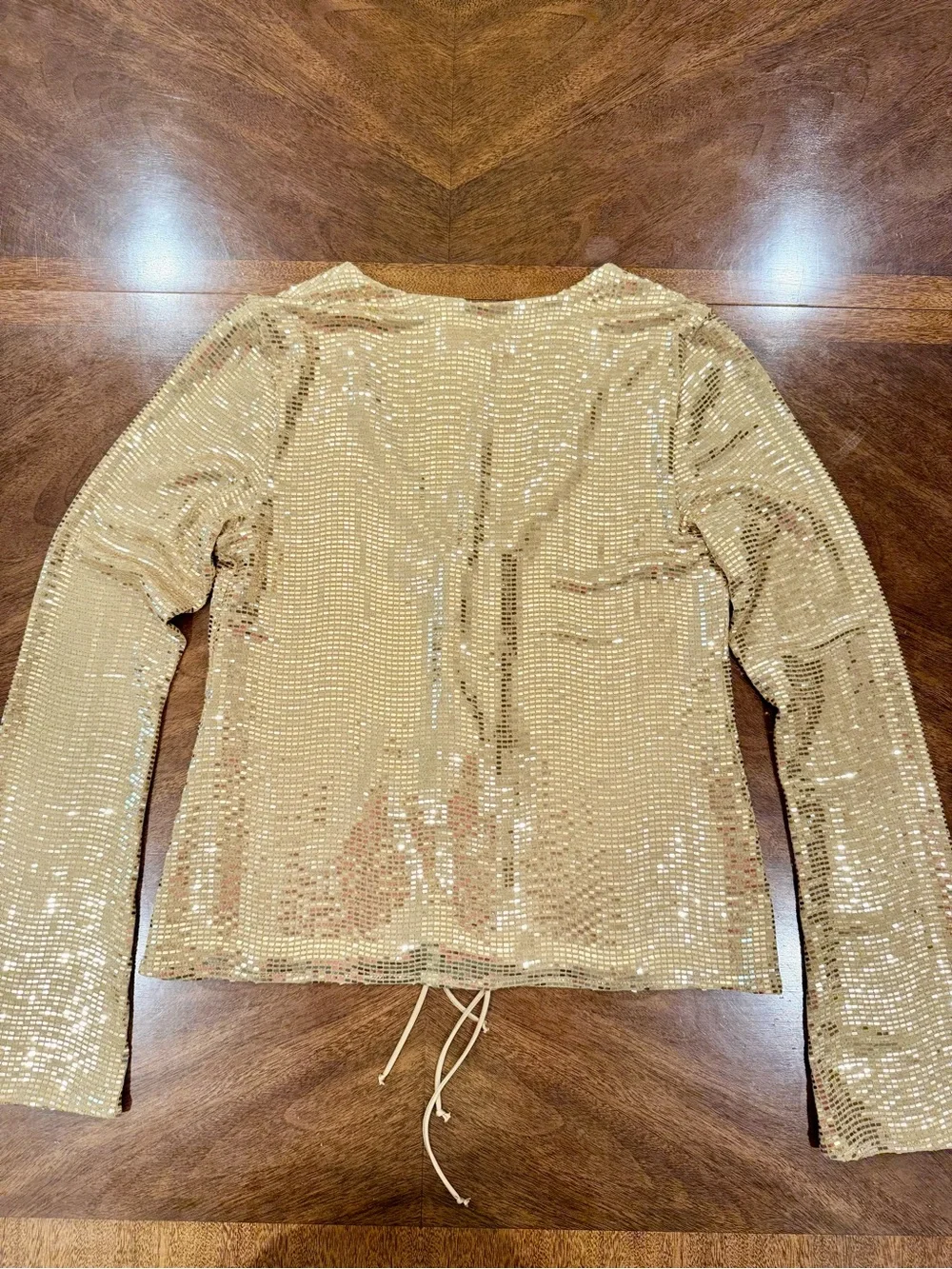 Show Me Your Mumu Thrill Two-piece Set, Gold, size M